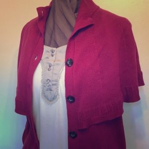 Anthropologie Moth Cardigan With Capelet